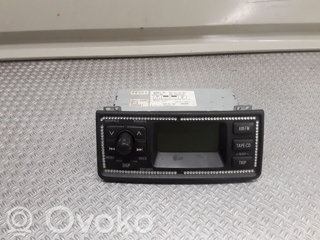 Panel / Radioodtwarzacz CD/DVD/GPS   FA031625B,FA011767A