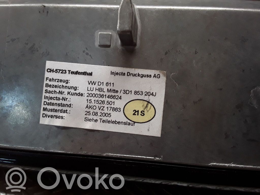 Volkswagen Phaeton Rejilla de ventilación central del panel 