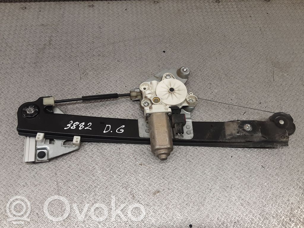 Regulador de puerta trasera con motor