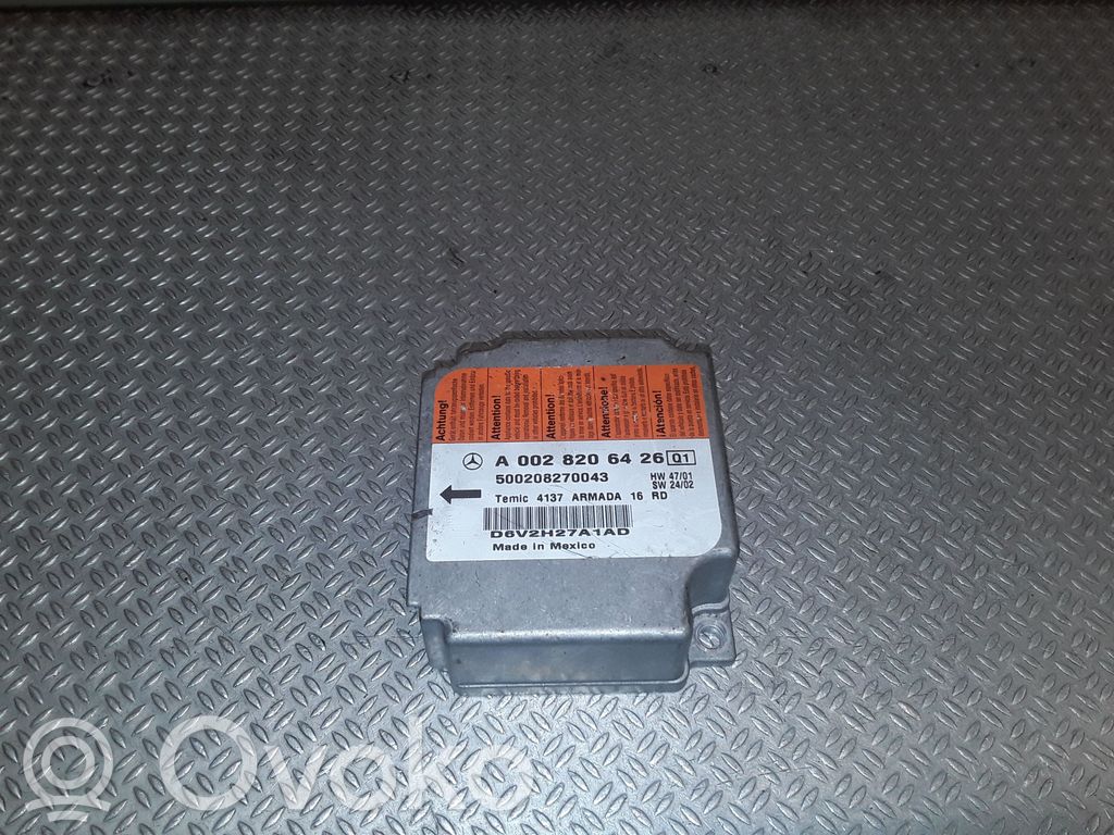 Mercedes-Benz E W211 Airbag control unit/module 