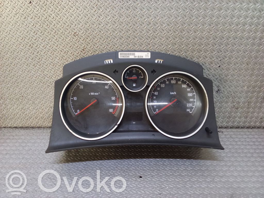 Opel Astra H Speedometer (instrument cluster) 