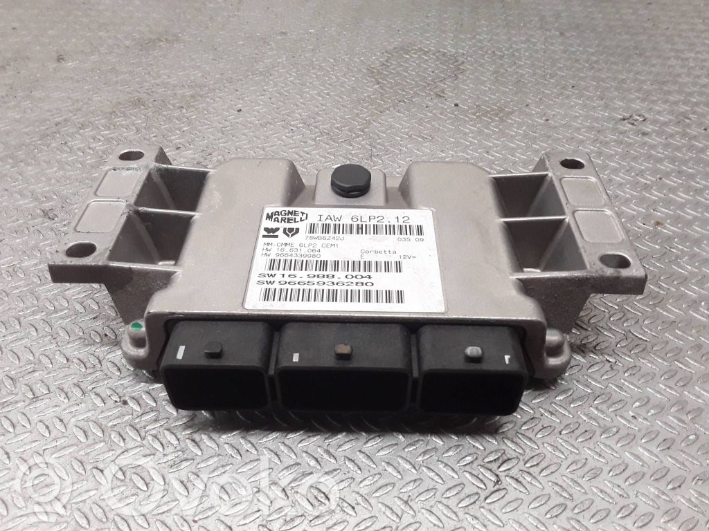 Citroen C4 I Engine control unit/module 