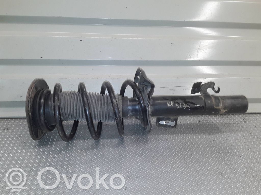Amortiguador delantero con muelle espiral