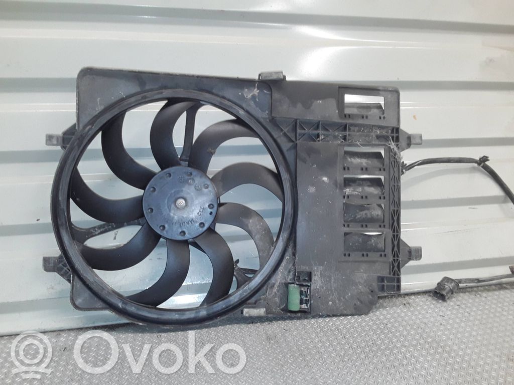 Elektrisks radiatoru ventilators