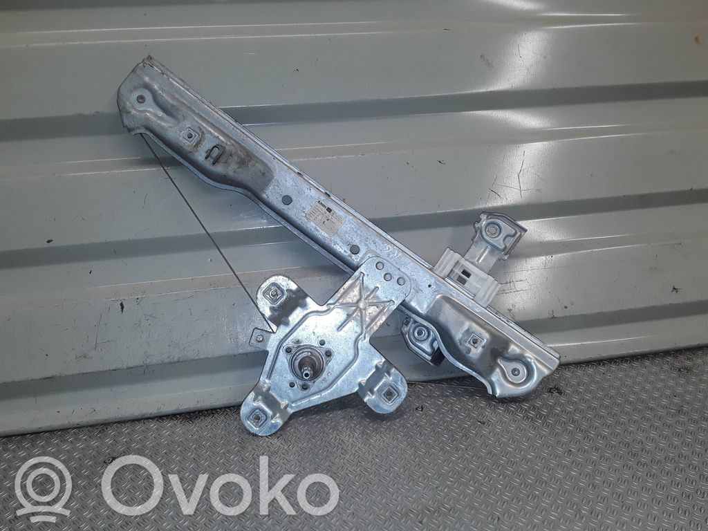 Opel Meriva B Ręczny podnośnik szyby drzwi tylnych 