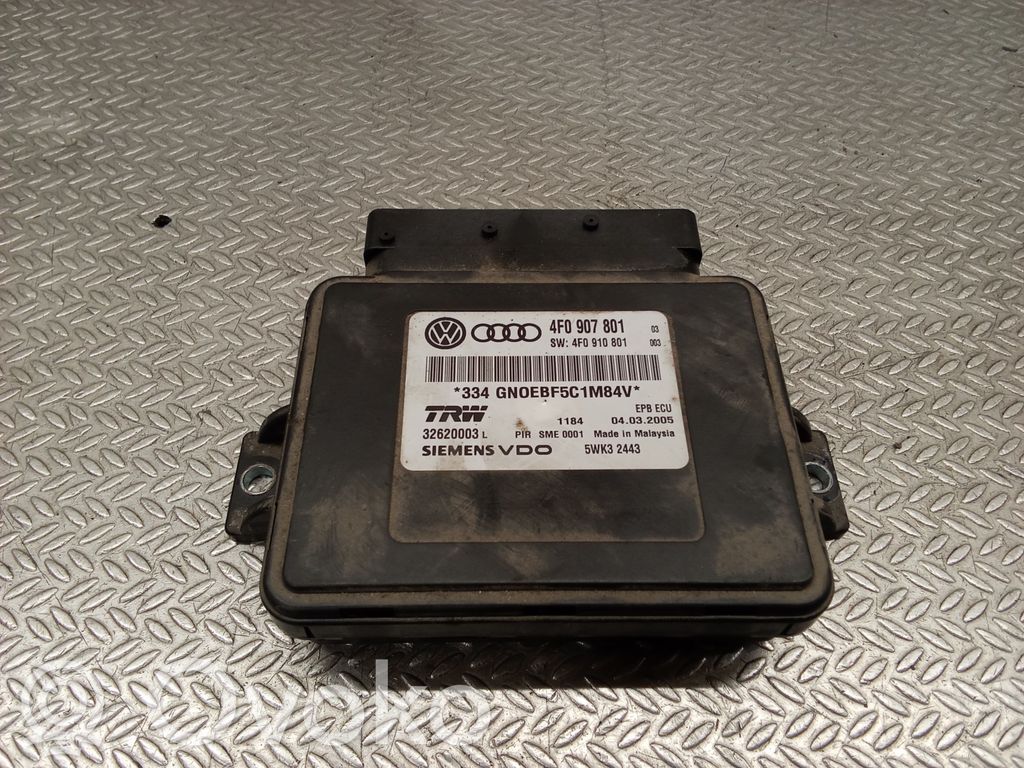 Audi A6 S6 C6 4F Hand brake control module 