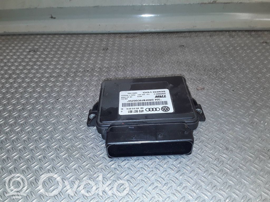 Audi A6 S6 C6 4F Module de commande de frein à main 