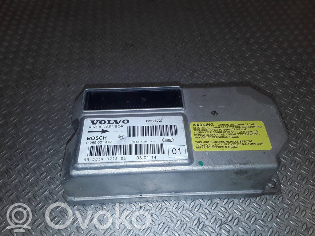 Airbag control unit/module   P8696027,0285001447