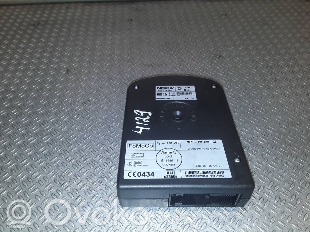 Ford Mondeo MK IV Unidad de control/módulo de bluetooth 
