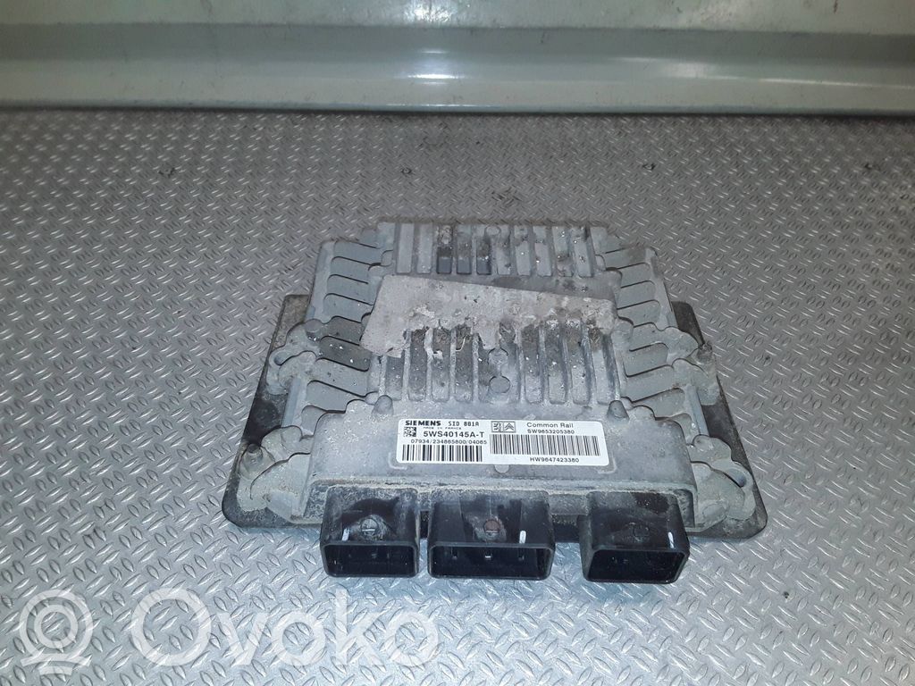 Peugeot 307 Engine control unit/module 