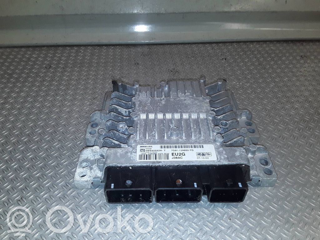 Engine control unit/module   5WS40592H,7G9112A650YG