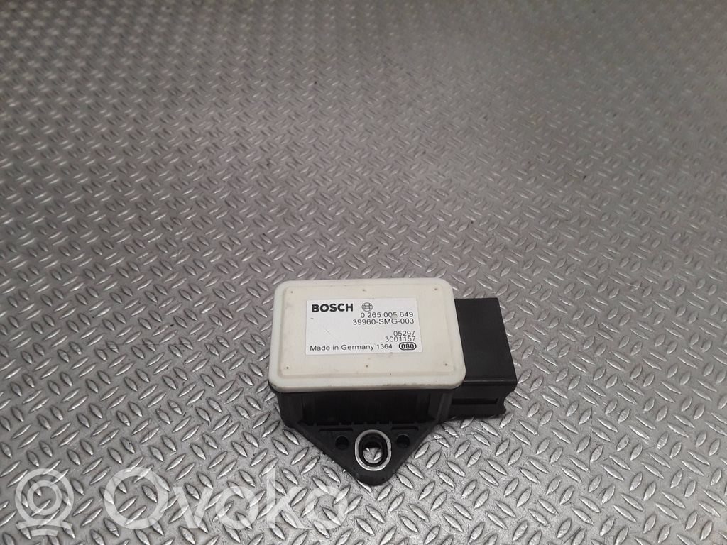 Sensore di imbardata accelerazione ESP   0265005649,39960SMG003