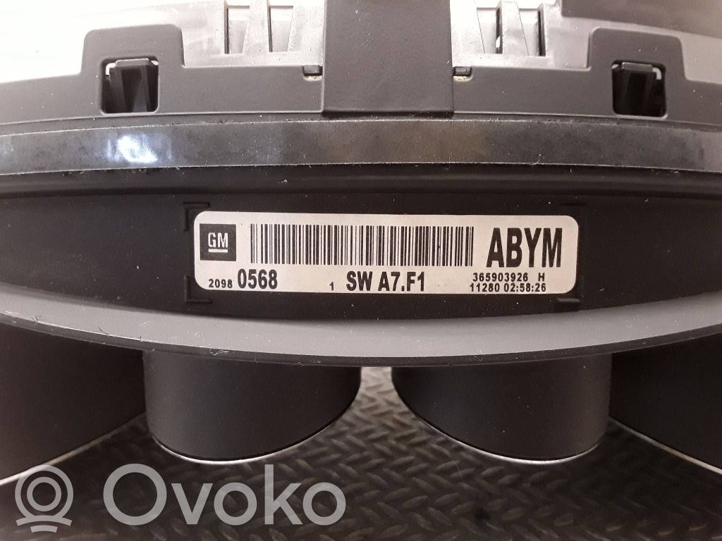 Opel Insignia A Licznik / Prędkościomierz 