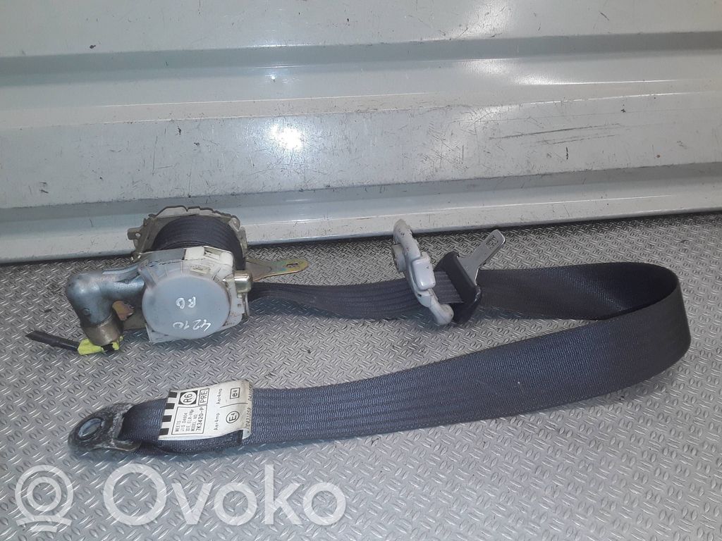 Toyota Corolla Verso E121 Cintura di sicurezza anteriore