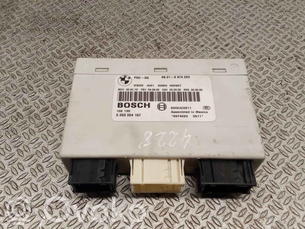 BMW 3 E90 E91 Parkošanas (PDC) vadības bloks 