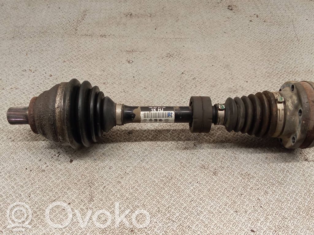 Skoda Octavia Mk2 (1Z) Eje de transmisión delantero 