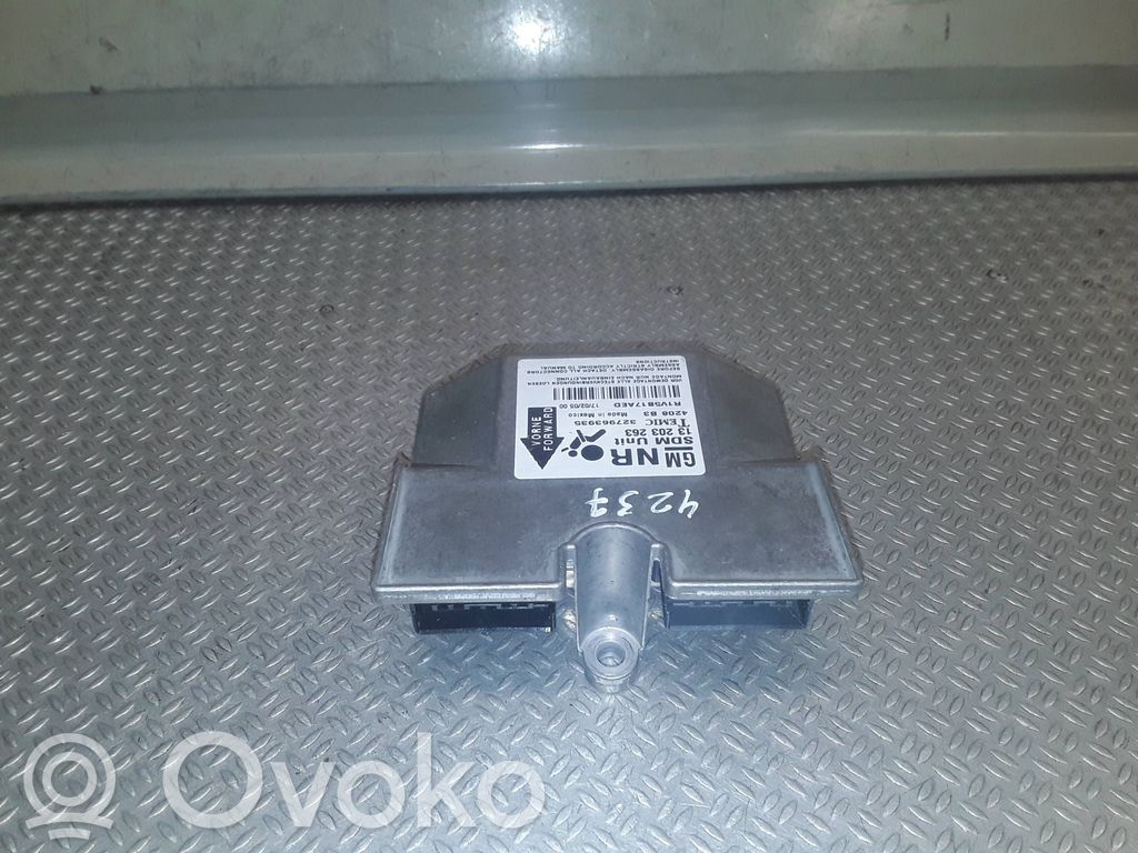 Unidad de control/módulo del Airbag   13203263
