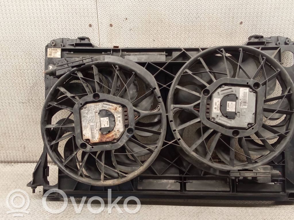 Audi A8 S8 D3 4E Ventiliatorių komplektas 