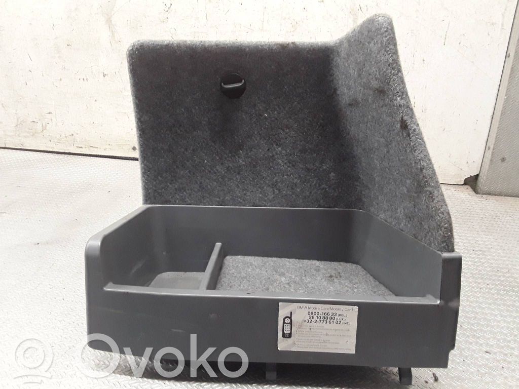 BMW 3 E90 E91 Panel embellecedor lado inferior del maletero/compartimento de carga 
