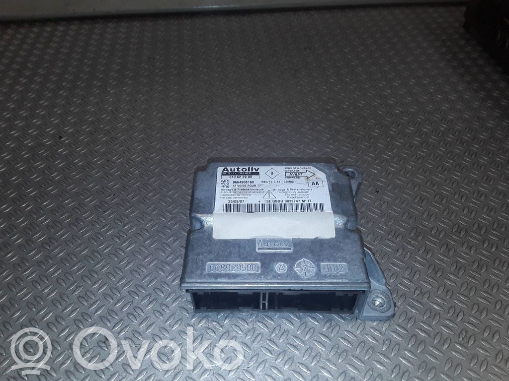Airbag control unit/module   9664908180