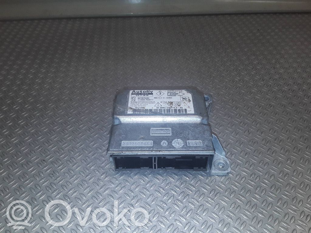 Airbag control unit/module   9673575280