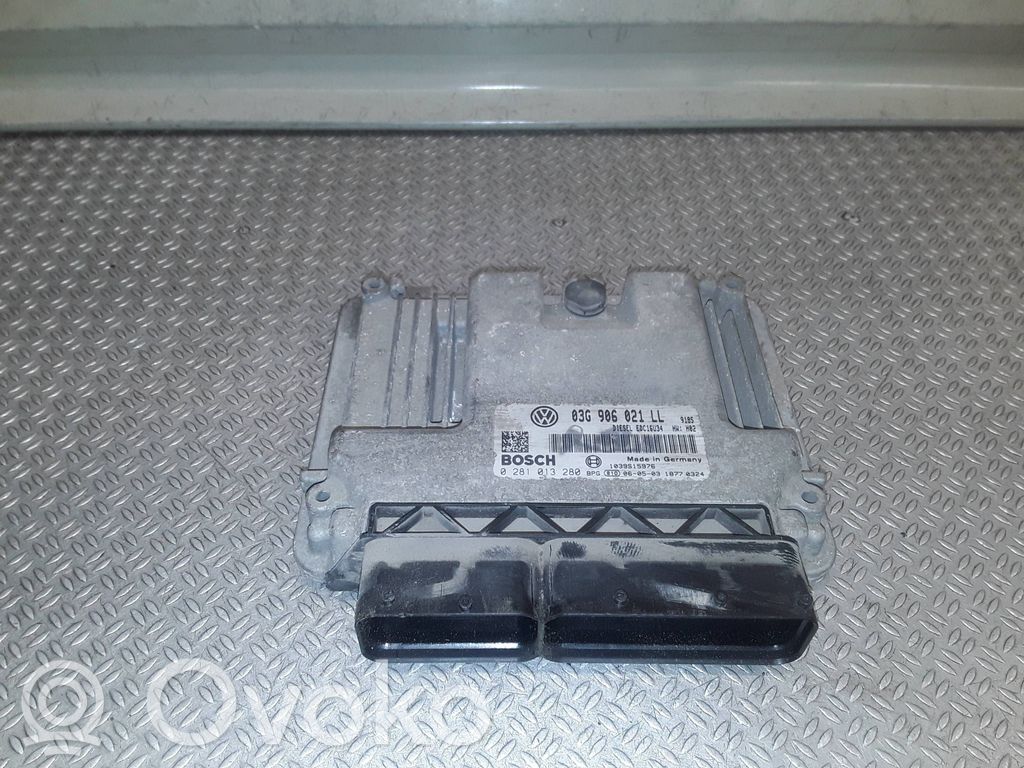 Seat Leon (1P) Engine control unit/module 