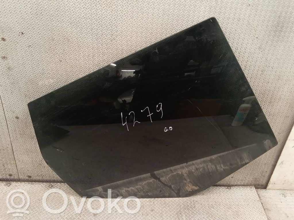 Rear door window glass