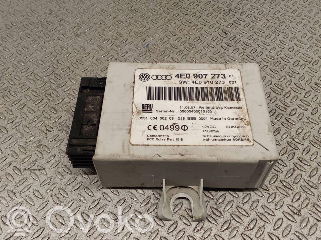 Padangų slėgio valdymo blokas   4E0907273,4E0910273