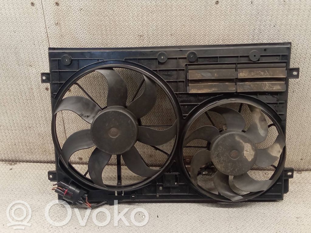 Volkswagen PASSAT B6 Ventilatore di raffreddamento elettrico del radiatore 