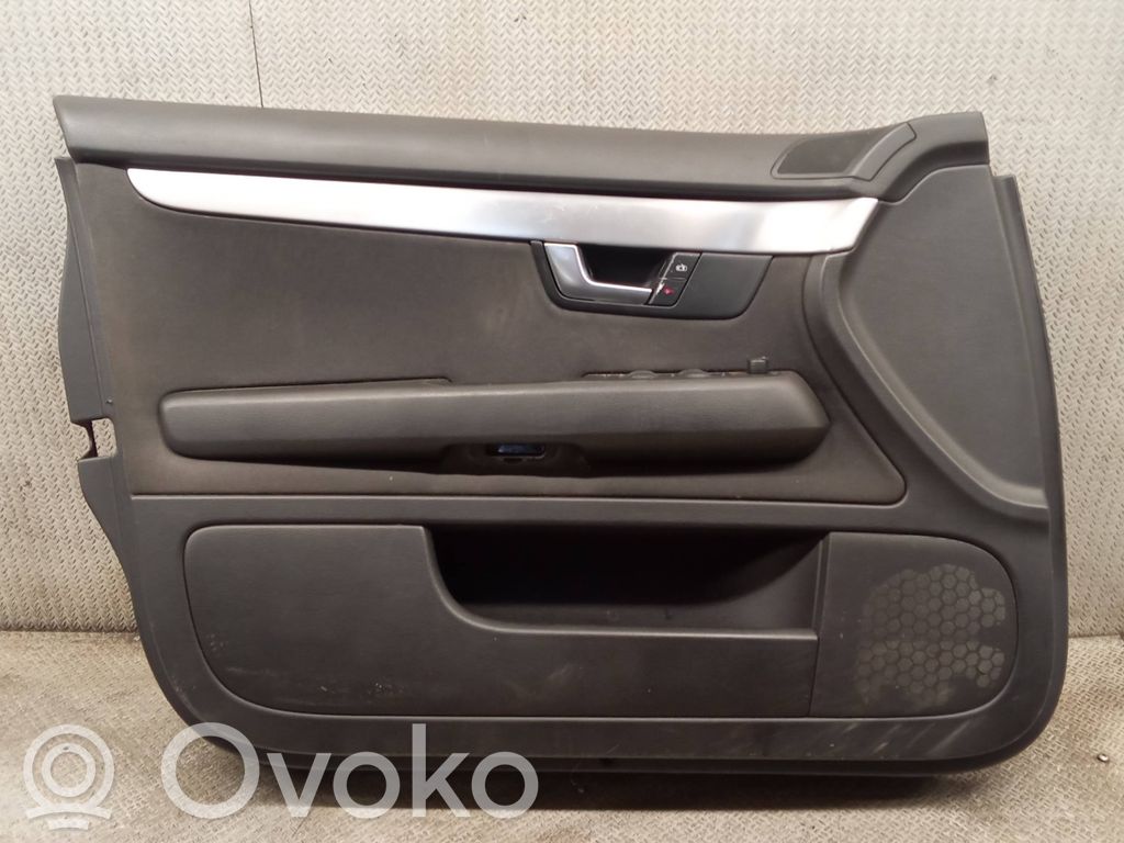 Front door card panel trim