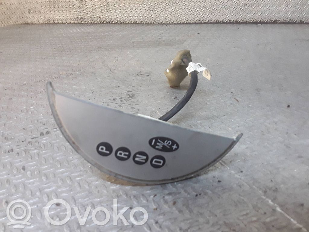 Gear shift selector indicator   B01240,AR0039002