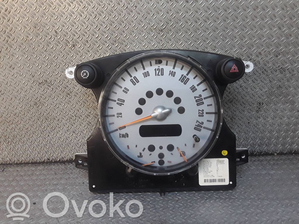 Mini One - Cooper R50 - 53 Licznik / Prędkościomierz 