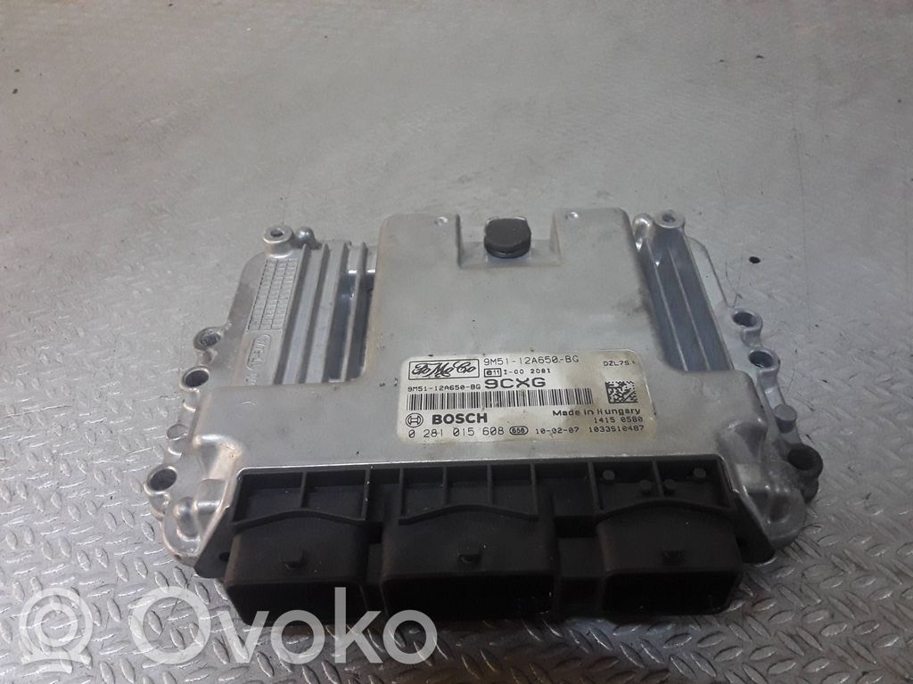 Moottorin ohjainlaite/moduuli   9M5112A650BG,0281015608