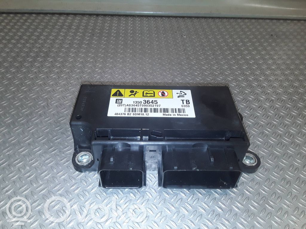 Airbag control unit/module   13503645