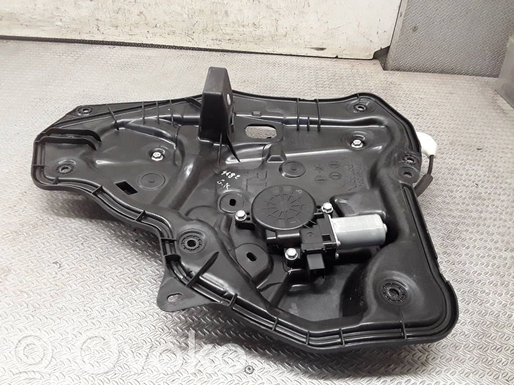 Mazda 6 Rear door window regulator with motor 