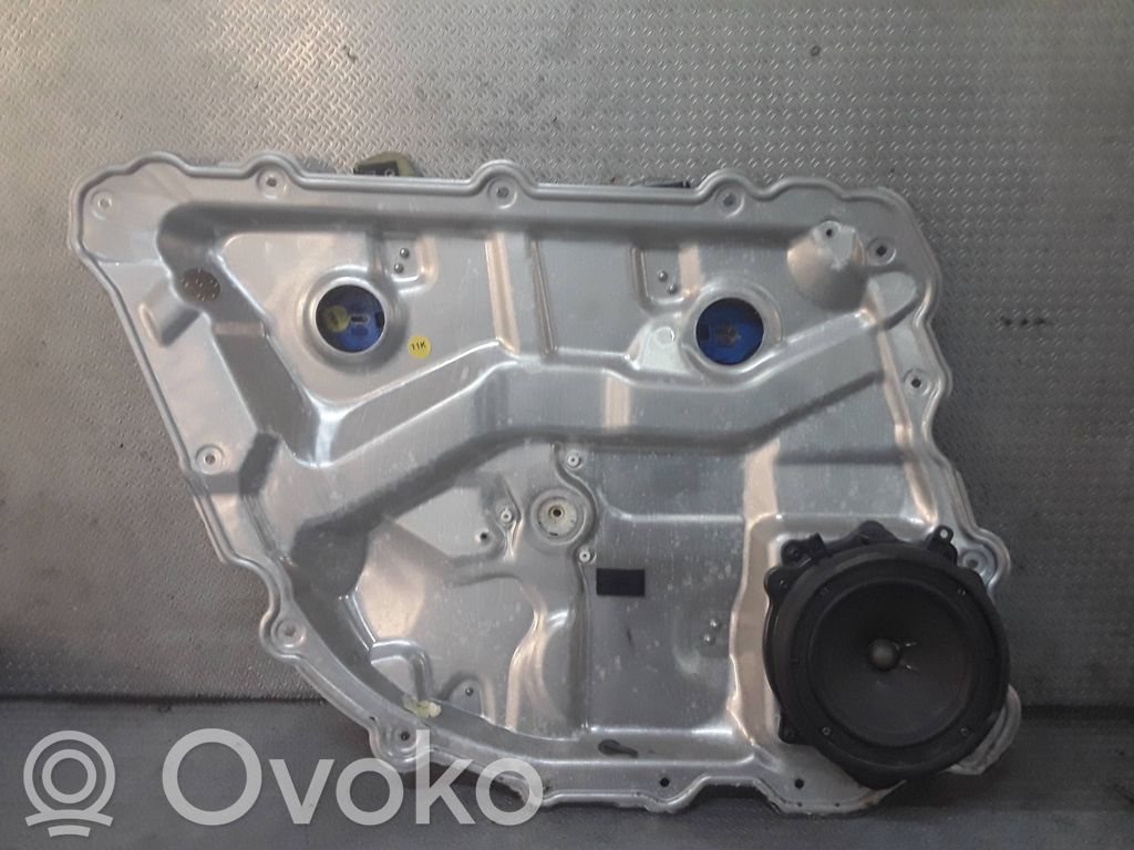 Rear window lifting mechanism without motor   4E0839849