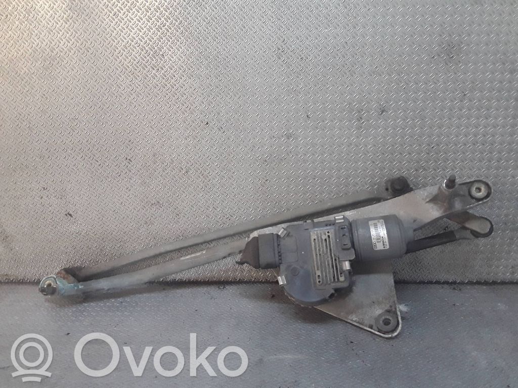 Audi A8 S8 D3 4E Wischergestänge Wischermotor vorne 