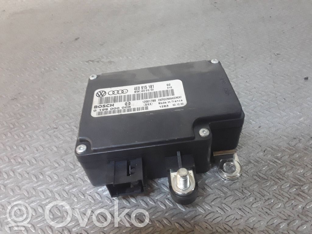 Audi A8 S8 D3 4E Alte unități/module de control 