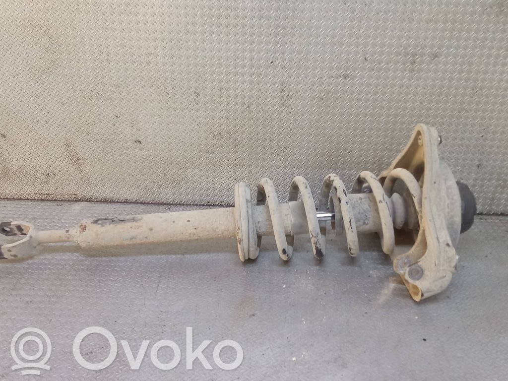 Front shock absorber with coil spring