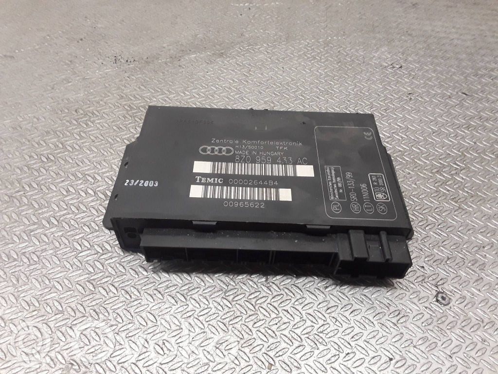 Audi A2 Komforto modulis 