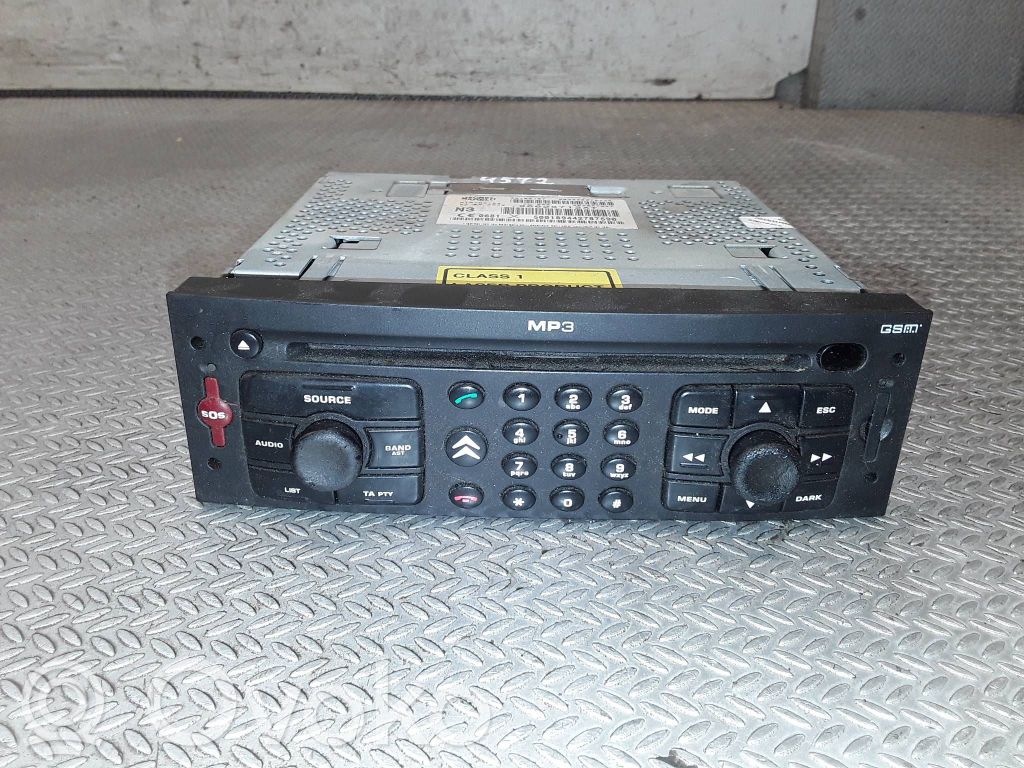 Citroen C4 I Picasso Radio/CD/DVD/GPS-pääyksikkö 