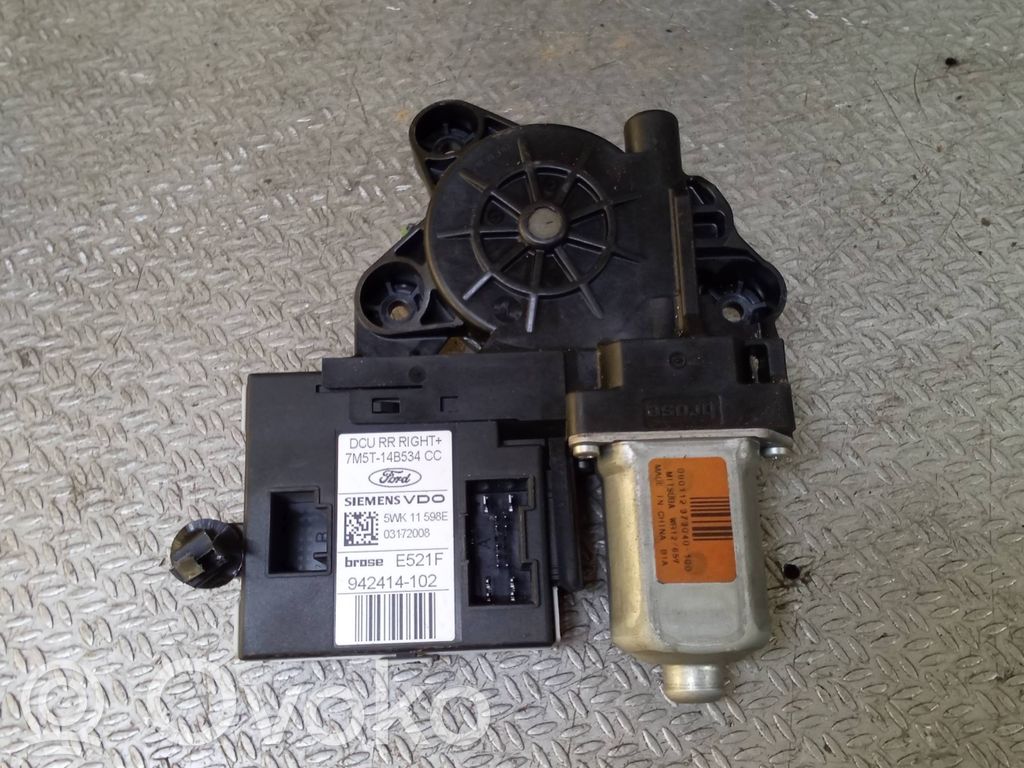Ford Kuga I Motor macara geam ușă spate 