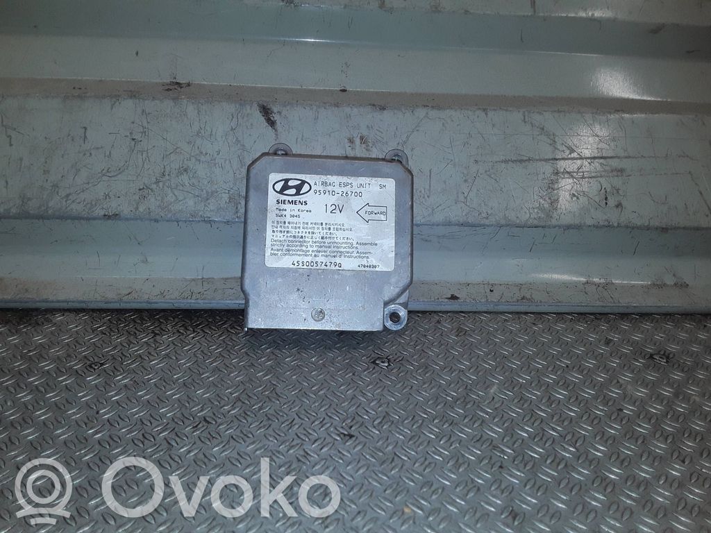 Centralina/modulo airbag   9591026700,47040307,45S0057479Q,5WK43045