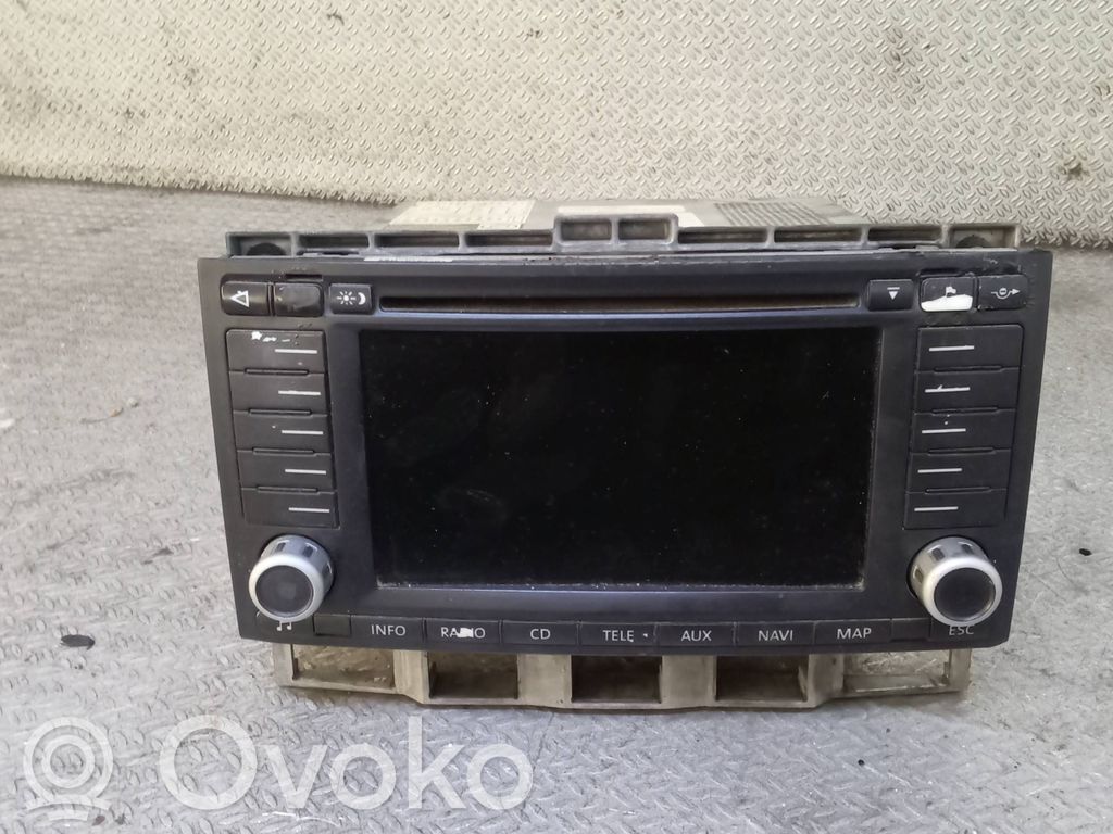 Volkswagen Touareg I Radio/CD/DVD/GPS-pääyksikkö 