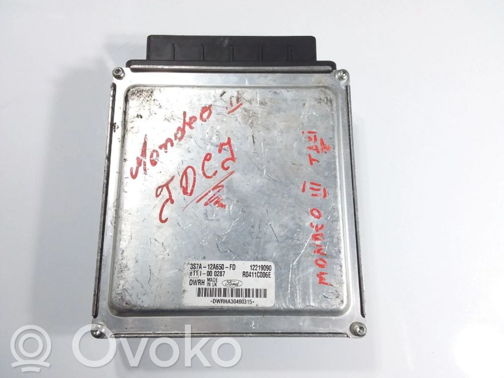 Engine control unit/module ECU   3S7A12A650FD,3S7A12A650FD,12219090,3S7A12A650FD,3S7A12A650FD