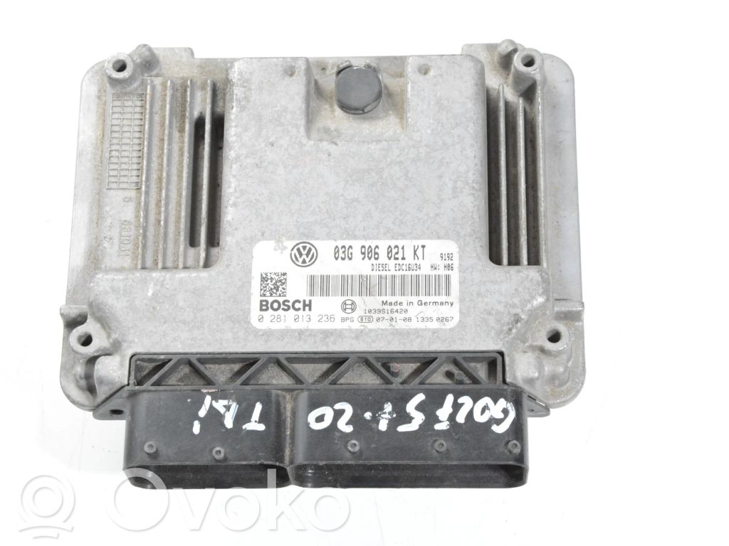 Volkswagen Golf Plus Engine control unit/module ECU 