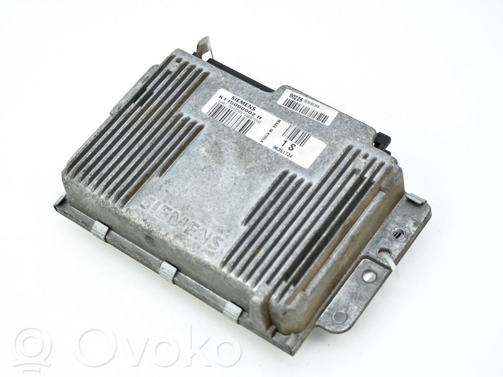 Engine control unit/module ECU   K115000002,96351734,K115000002H,96351734,K115000002H