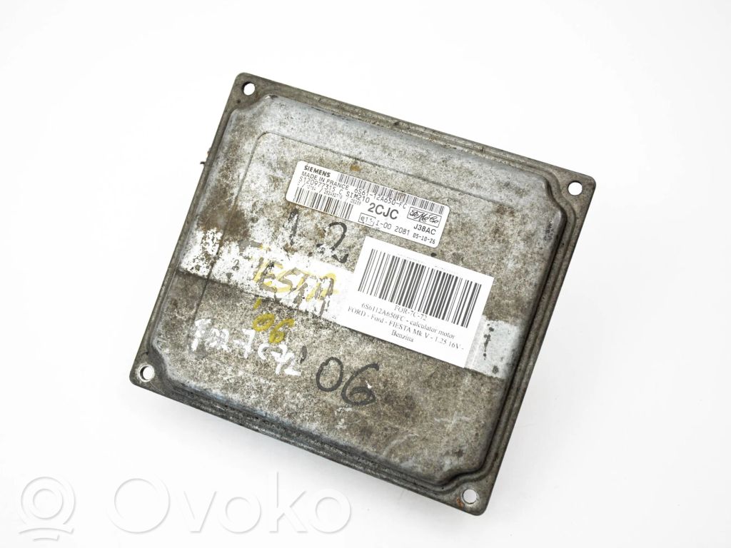 Engine control unit/module ECU   6S6112A650FC,6S6112A650FC,S120977315C