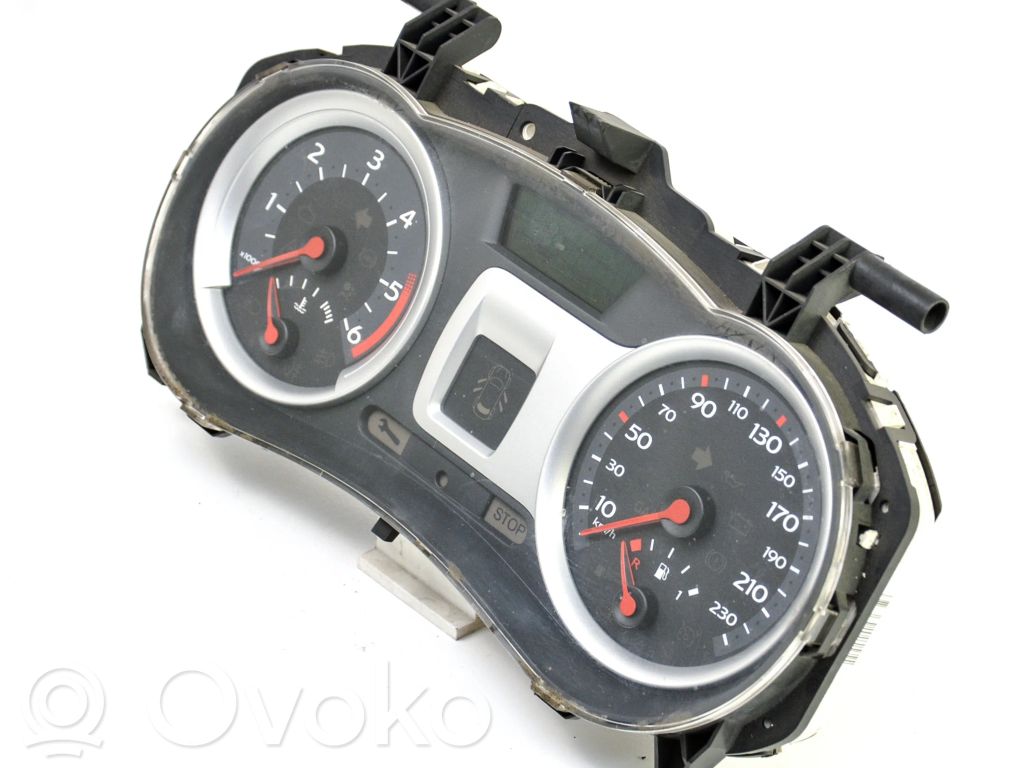 Renault Clio III Velocímetro (tablero de instrumentos) 