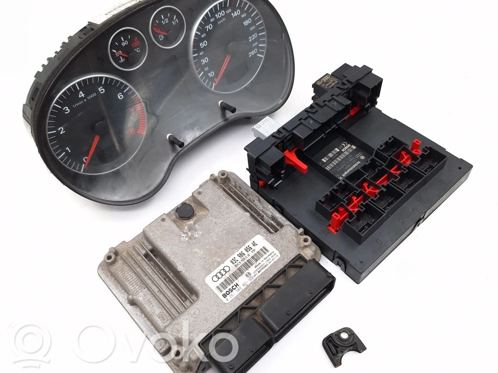 Audi A3 S3 8P Engine ECU kit and lock set 